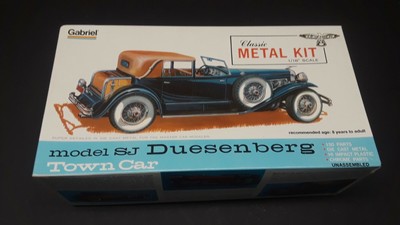 duesenberg plastic model kit